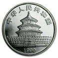 thumbnail image 2 of 1990 China 1 oz Silver Panda Large Date BU (Capsule only), 2 of 2
