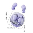 thumbnail image 3 of Wireless Bluetooth Earbuds M150 In Ear Headphones with Long Battery Life Noise Reducing Mic Sweat Resistant True Wireless Stereo Earphones for Sports and Commuting, 3 of 6