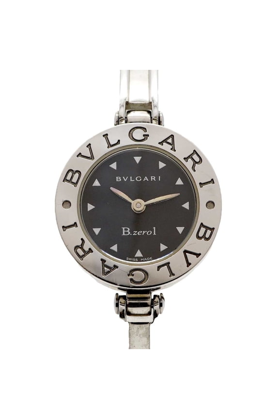 Pre-Owned Bulgari B-zero1 BZ22S Black Dial Women's Watch