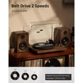 thumbnail image 2 of Reproductor de discos de vinilo con sistema Bluetooth Hi-Fi ANGELS HORN, 2 of 7