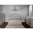 Evolur Adora Curve Top Convertible Crib, Storm Gray