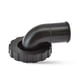 thumbnail image 4 of Greeniant Conector de codo BCD, conveniente inflable con tuerca de junta de goma, suministros de buceo de nailon, artículos deportivos para deportes Deportes acuáticos Greeniant OD019422-00, 4 of 6