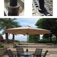 thumbnail image 4 of ShenMo Patio Umbrella Cone Umbrella Wedge Plug for Patio Table Hole Opening 2-2.5 Inch (Black)2pack, 4 of 7