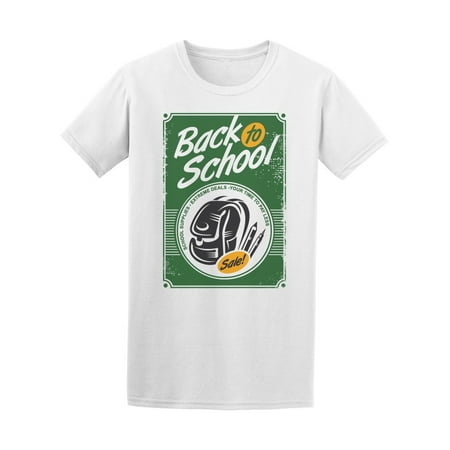 Back To School, Supplies Sale Tee Men's -Image by (Best Sales For Back To School Supplies)