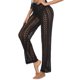 thumbnail image 1 of Pantalones de playa calados de red de ganchillo para mujer, pantalones sexys para cubrir el traje de baño brillar  Electrónica, 1 of 5