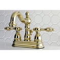 thumbnail image 3 of Kingston Brass KB1602TAL 4 in. Centerset Bathroom Faucet, Polished Brass, 3 of 5