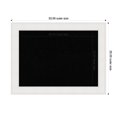 thumbnail image 4 of Amanti Art Black Cork Board Framed Textured White Bulletin Board 33 in. x 25 in., 4 of 7