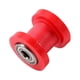 thumbnail image 5 of BR Guía de rueda tensora deslizante de rodillo de cadena de 10mm Pit Dirt Mini Bike Moto Atv rojo, 5 of 9