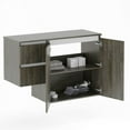 thumbnail image 3 of Randalco Indiana 48" Modern Wood Bathroom Vanity Cabinet in Charred Gray, 3 of 4