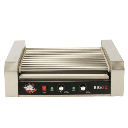 RollerDog Big 30 Stainless Steel Hotdog Roller with Drip Tray