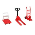 thumbnail image 2 of Bunblic Dollhouse Miniature Models Tools,Car Model,1:12 Scale Set,Accessories Props,Child Engineering Vehicle for Scene Decor,Outdoor red set, 2 of 8