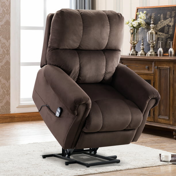 Heavy Recliner Massage Chair Coffee, Lift Chair Recliners With Heat And Massage