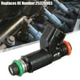 thumbnail image 2 of Inyector de combustible Unique Bargains 8uds 25326903 para Chevy Cadillac, 2 of 8