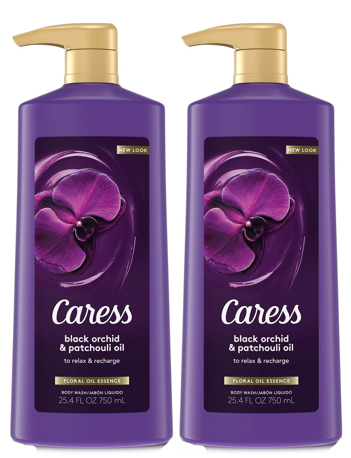 caress black orchid body wash