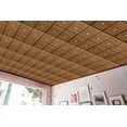 thumbnail image 3 of Dundee Deco's Victorian Antique Gold Patchwork Glue Up Ceiling Panels, 2 ft. X 2 ft. (4 sq ft.) each, Pack of 10, 3 of 5