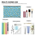 thumbnail image 5 of Fotbe Flying Bees Reusable Cosmetic Bag Makeup Bag for Women Large Travel Cosmetic Pouch Girls' Make Up Organizer, 5 of 8