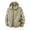 a01Khaki, variant on LODIENY Men's Big and Tall (M-5XL) Sun Hooded Jackets Lightweight Breathable Baggy UV Jacket Mesh Cooling Rash Guard with Zipper Pockets for Fishing Outdoor Khaki XXL