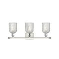 thumbnail image 2 of Innovations Lighting 516-3W-WPC-G559-5CL Bridal Veil 3 Light 25" Wide Vanity Light - White, 2 of 7
