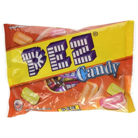 Candy Refills - PEZ Candy Refill Rolls, 11 oz Variety Bag (approx 35 Full Rolls in a bag) Pack of 2