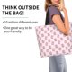 thumbnail image 2 of Easygdp Pink Disco Ball Bolsas Tote para Mujer, Bolsos de Hombro para Viaje, Bolsos de Mano de Gran Capacidad para Compras y Trabajo, 2 of 8