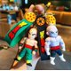 thumbnail image 5 of Bandai Anime Son Goku Kuririn Bobo Pilaf Chiaotzu Majin Buu llaveros Dragon Ball Z llavero accesorios decoración figura regalo, 5 of 5