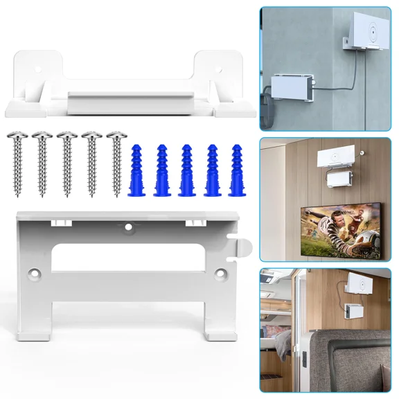 RHEA- Wall Mount For Starlink Gen 3 Router & Power Supply Starlink Gen 3 Mesh Router