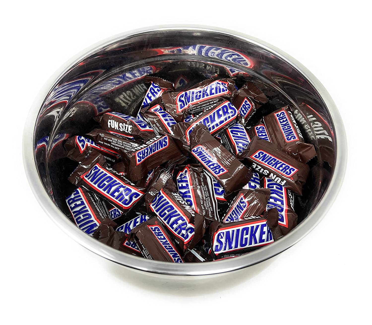 Snickers Fun Size Chocolate Candy Bars American Holiday Favorites Bulk Super Mix Individually Wrapped Assorted Variety In Resealable Bag 3 lbs (48 Oz)