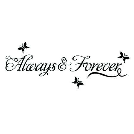 Family Decor Letters Quote Words Letter Wall Sticker Decals Art Mural Home Family Decor for Room Kitchen Bathroom ()
