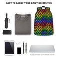 thumbnail image 6 of Uemuo Dragon Scales Pattern Backpack for Work and Travel - Durable and Stylish Laptop Backpack, Water-Resistant, Anti-Theft Design, 6 of 9
