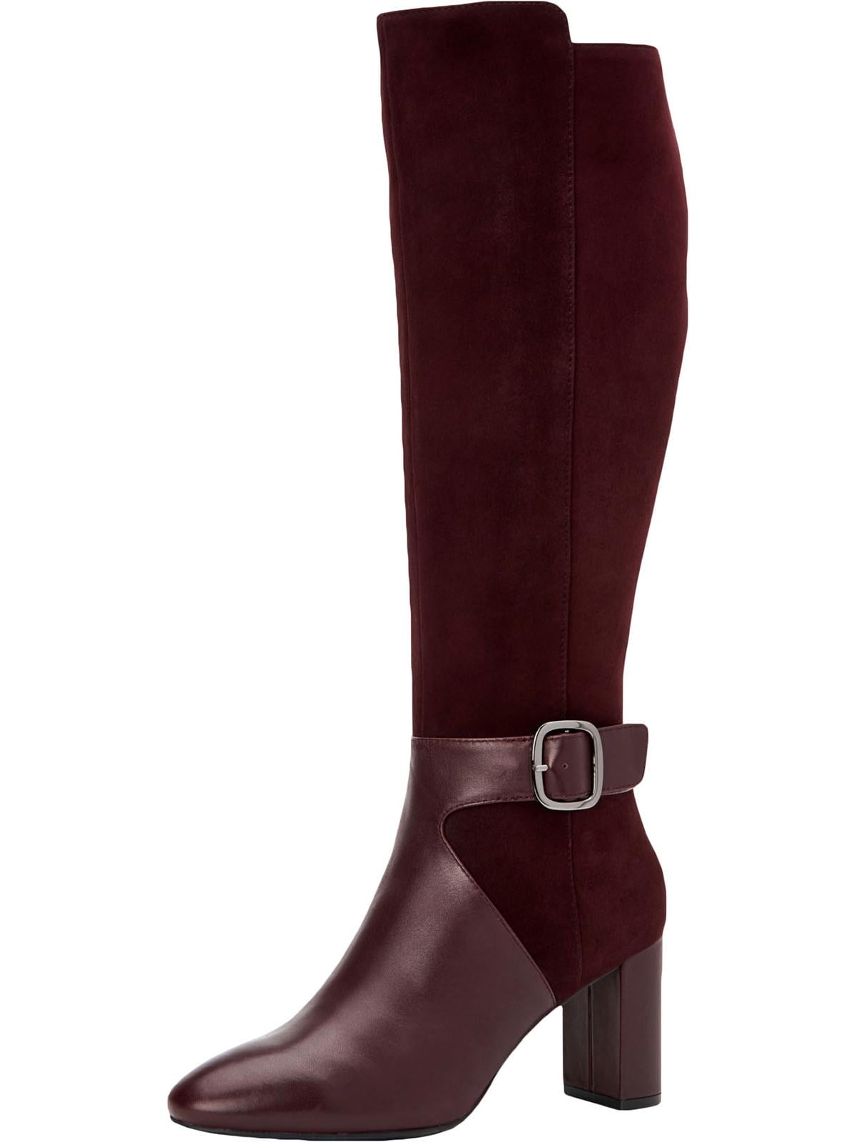 Alfani Womens Nelsonn Faux Suede Tall 