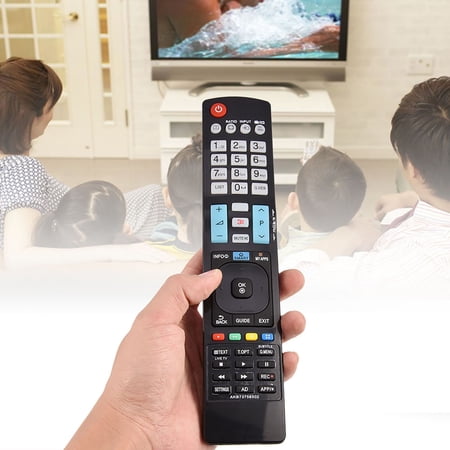 Wide Remote Control Remote Control For AKB73275618, 2 X AAA Batteries Actual Remote ...
