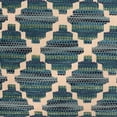thumbnail image 4 of Plutus Brands Blue Plutus Zig Zag Cut Diamond Luxury Throw Pillow 20 in x 26in, Double Sided 20" x 26" Standard, 4 of 9