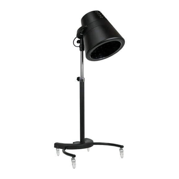 LUX II Salon Hair Dryer Rolling Standing Hood Dryer for Hair Salon Styling Studio, Black