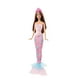 thumbnail image 1 of Barbie Fairytale Magic Brunette Mermaid Doll, Pink Barbie -, 1 of 4