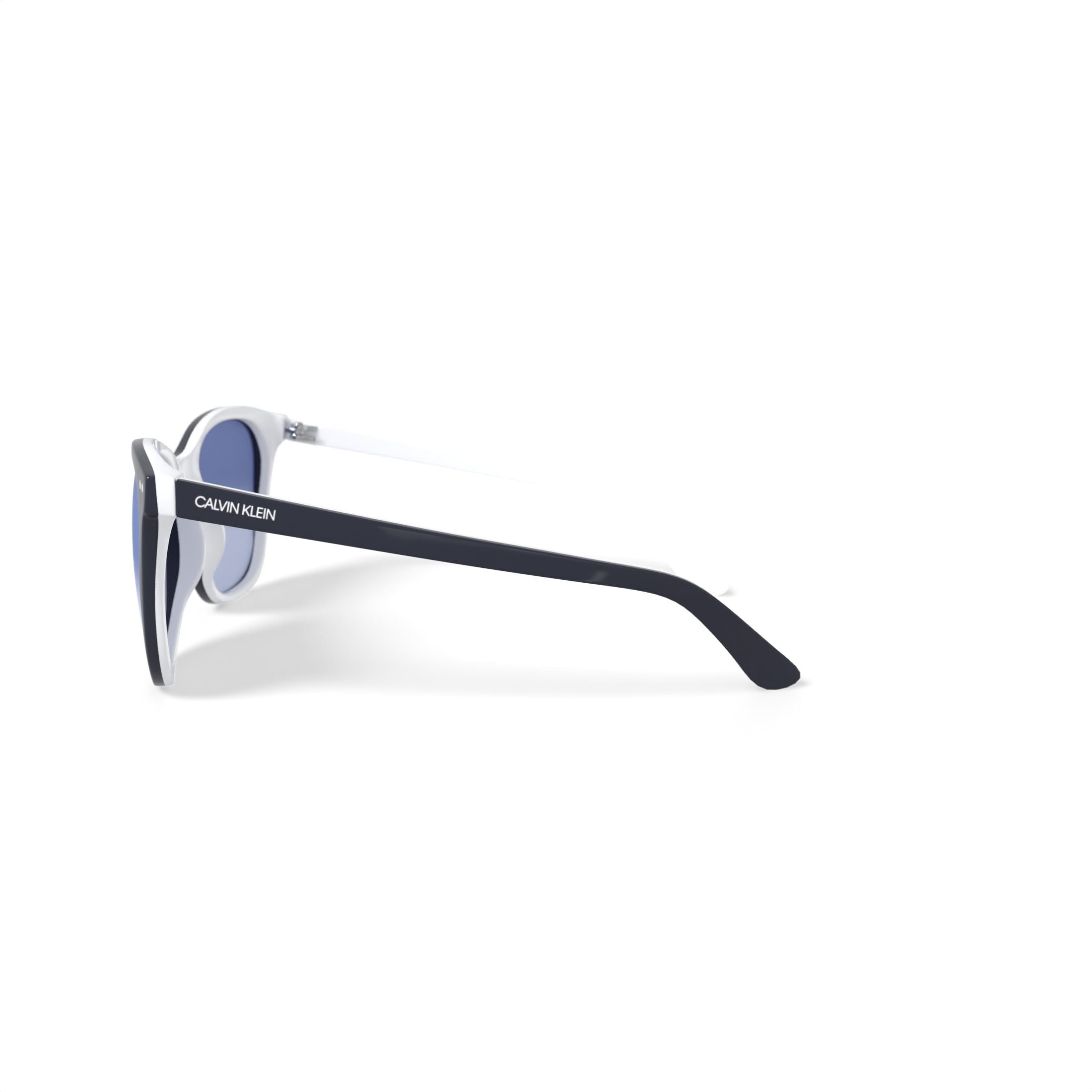 Calvin Klein Women's Rx'able Fashion Sunglasses, CK18510SG, Black, 57-18-135, with Case