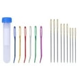 thumbnail image 1 of Professional Crafting Needles: Stainless Steel Tools With Sharp Points For Precision, Easy Threading With Big Eye Design, And Safe Storage For Needlework, Sewing, And More, 1 of 2