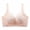 01_Pink, variant on Women Push Up Bra Wire Free Basic Bras Lady Wireless Full Coverage Everyday Bra Minimizer Bra No Underwire Bras Lingerie Embroidery Bralettes