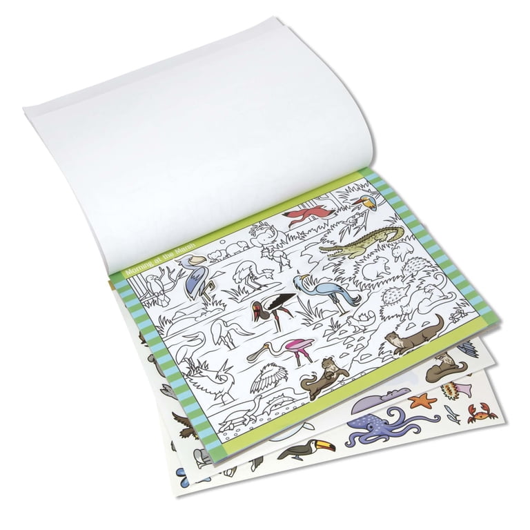 Melissa & Doug Seek and Find Sticker Pad, Animals photo 3
