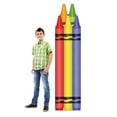 thumbnail image 2 of Advanced Graphics 2748 Coloring Crayons Cardboard Cutout, 76 x 18 in., 2 of 3