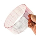 thumbnail image 2 of Clear Sewing Graph Ruler Fashion Design Ruler, Sandwich Line, 2 x 18, Transparent Pattern Making Dress Making Ruler for Sewing Pattern Making Quilting, 2 of 6