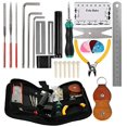 thumbnail image 1 of TIMESETL 26 Pcs Guitar Tool Kit Repairing Maintenance Tools Including Wire Plier, String Organizer, Fingerboard, 1 of 5
