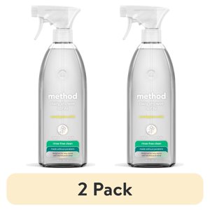 Method Daily Shower Cleaner Spray, Eucalyptus Mint, 28 Oz (2-Pack)