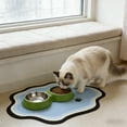 thumbnail image 5 of BiFandian Quick Dry Pet Feeding Mat, Absorbent Non-Slip Bowl Mat for Cat and Dog, Waterproof Food Mat for Indoor Use, Easy Clean, Durable Placemat, Pet Utility, 5 of 6