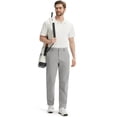 thumbnail image 4 of Mens Golf Pants Stretch Quick Dry Lightweight Work Dress Casual Trousers with Pockets, 4 of 6