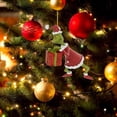 thumbnail image 3 of Adornos navideños Kagetolytai para árbol de Navidad Acrílico Colgante Mini Adornos de Grinch, 3 of 7