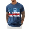 thumbnail image 5 of JAJAHO Independence Day T Shirts For Men Short Sleeve Crew Neck Tees Red White And Blue Top Celebrate America's 250Th Anniversary, 5 of 5