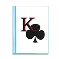 thumbnail image 1 of Happiness King Club K Poker Book Sheet Protectors Portfolio Binder Folder, 1 of 3