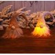 thumbnail image 3 of Navidad con luces Bosque Gente Árbol de Navidad Decorativo Colgante $ Luces de noche Brillantes Decoración navideña para el hogar Joyas colgantes $ Navidad brillante, 3 of 4