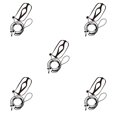 thumbnail image 1 of Greeniant Arnés para pájaros, correa de nailon, cuerda de entrenamiento, accesorios para exteriores, alambre elástico de larga duración, Type2 NO2, 1 of 6
