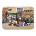 thumbnail image 1 of Carolines Treasures BDBA0312RUG Basset Hound Tapis en Mousse à Mémoire de Forme Lavable en Machine, 1 of 4